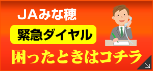 JAみな穂緊急ダイヤル